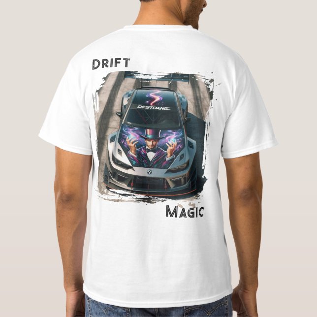 Camiseta Arte do Emblema da Asa do Raptor (Verso)