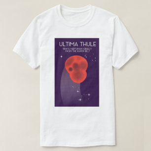 Camiseta Arte do espaço da correia de Ultima Thule Keiper
