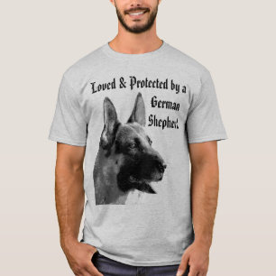 Camiseta Arte do german shepherd