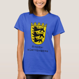 Camiseta Arte do Grande Brasão de Armas do Estado de Baden-