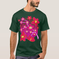 Arte do Japão Flor Rosa Sakura Vaporwave Cereja, 9