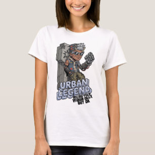 Camiseta Arte do Mat Mauler Zumbi Grappler
