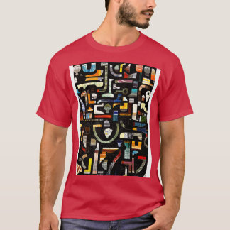 Camiseta Arte do Mosaico do Brooklyn NY