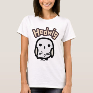 Camiseta Arte do Personagem de Desenho Hedwig