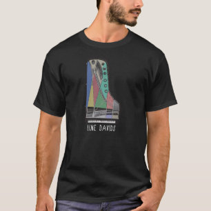 Camiseta Arte do piano com texto de Luke Davids