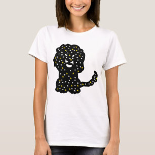 Camiseta Arte do Símbolo do Zodíaco do Leão da Galáxia