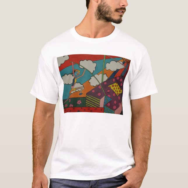 Camiseta arte do vault de pólo (Frente)