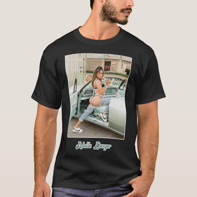 Camiseta Arte do ventilador Abella Danger Merch Essential T (Frente)