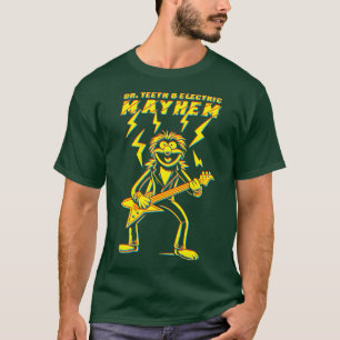 Camiseta Arte do ventilador Elétrico Mayhem