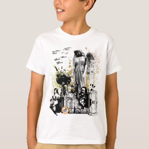 Camiseta Arte do vetor do matadouro cinco