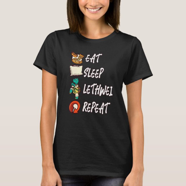 Camiseta Arte Dos 9 Membros Lethwei 3 (Frente)