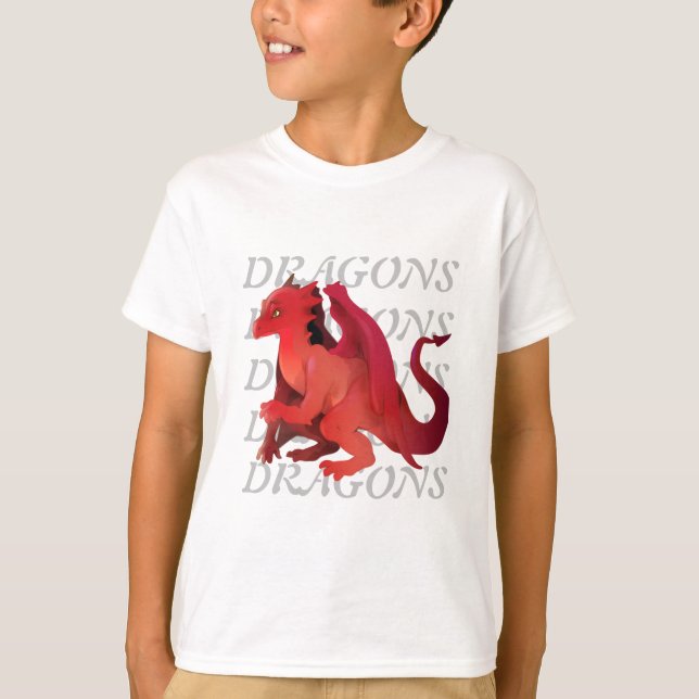 Camiseta Arte Dragões (Frente)