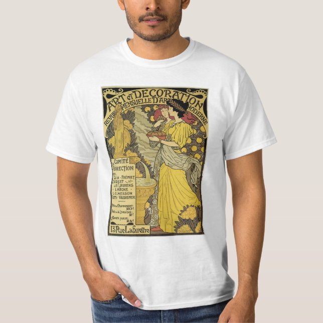Camiseta Arte e decoração (Frente)