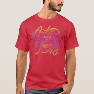 Camiseta Arte é terapia por Tobe Fonseca