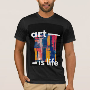 Camiseta arte é vida
