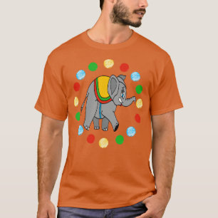 Camiseta Arte Elefante Reproduzível
