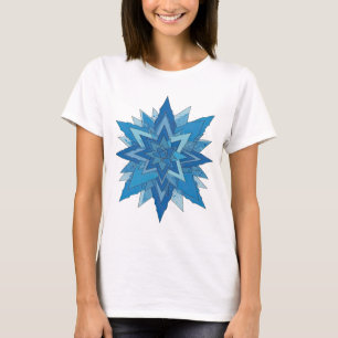 Camiseta Arte em 3D de texto
