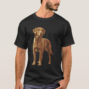 Camiseta Arte em Aquarela do Retriever da Baía de Chesapeak
