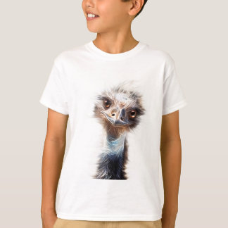 Camiseta Arte em Frango Luminosa Emu