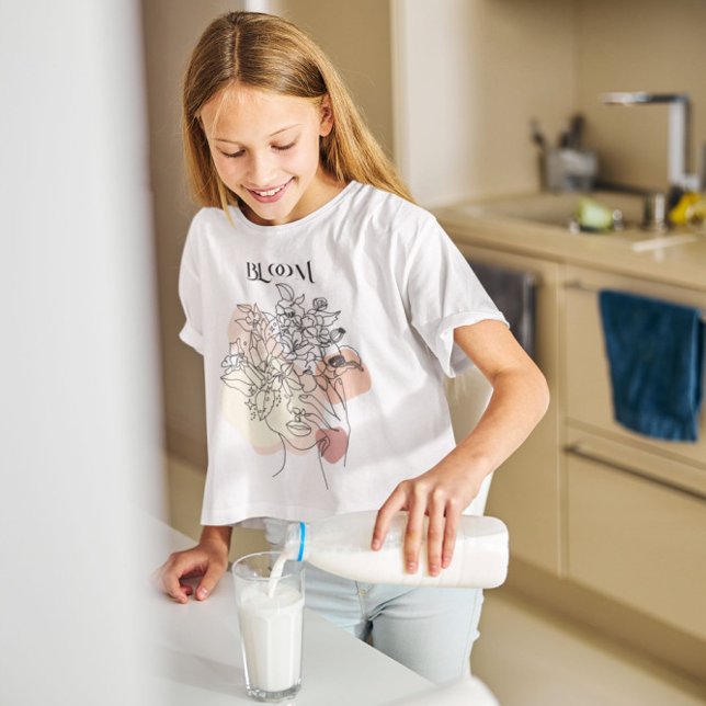 Camiseta Arte em Linha da abstrato, Tonturas Terrestres (Criador carregado)