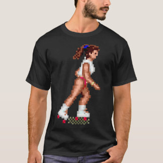 Camiseta Arte em Pixel do Skate dos Jogos da Califórnia