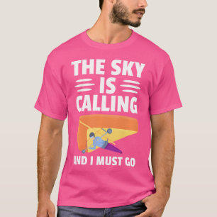 Camiseta Arte engraçada de Asa Delta para amantes de Asa De