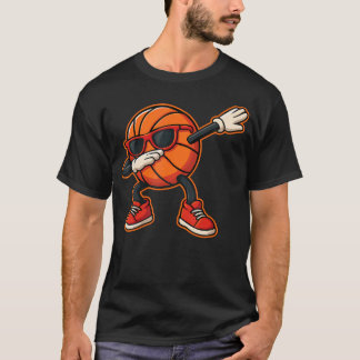 Camiseta Arte engraçada de basquete para homens que fazem D
