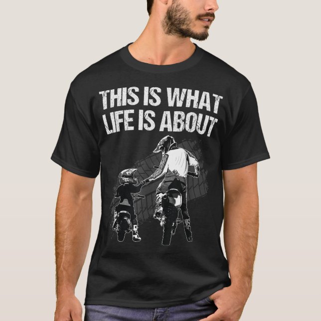 Camiseta Arte Engraçada De Camada Para Pais Homens Crianças (Frente)