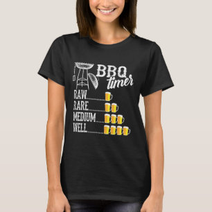 Camiseta Arte engraçada de churrasco para homens e mulheres