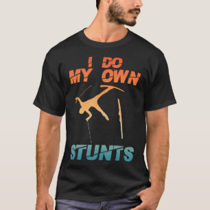 Camiseta Arte engraçada de esqui de montanha nórdico para h