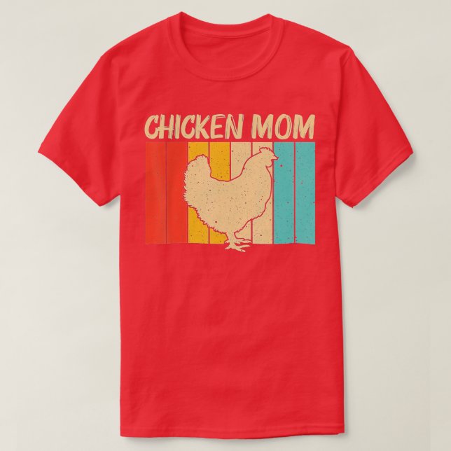 Camiseta Arte Engraçada De Frango Para Mamãe Mulheres De Ga (Frente do Design)