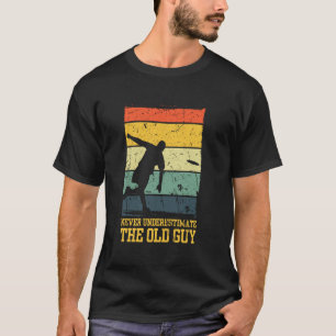 Camiseta Arte engraçada de Frisbee para homens mulheres Dis