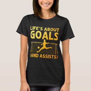 Camiseta Arte engraçada de futebol para meninos meninas hom
