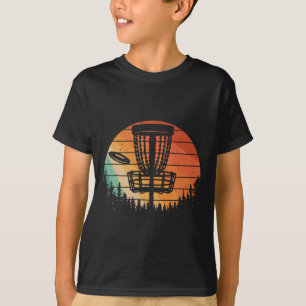 Camiseta Arte engraçada de golfe de disco para homens mulhe