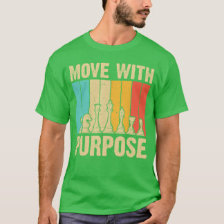 Camiseta Arte engraçada de jogador de xadrez para presente