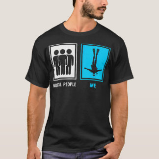 Camiseta Arte Engraçada de Mergulho para Homens e Mulheres