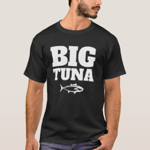 Camiseta Arte Engraçada De Pesca Do Atum Para Homens Peixes