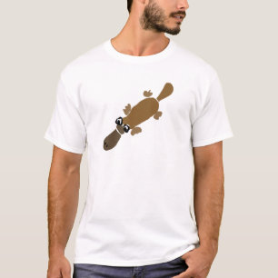 Camiseta Arte engraçada de Platypus do Duckbill