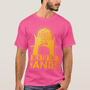 Camiseta Arte Engraçada De Voleibol Para Jogador De Voleibo