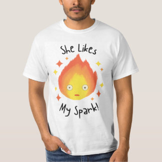 Camiseta Arte engraçada do Calcifer