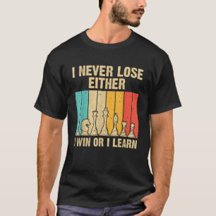 Camiseta Arte Engraçada Do Jogador De Xadrez Para O Jogo Do