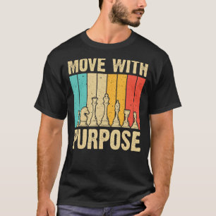 Camiseta Arte Engraçada Do Jogador De Xadrez Para O Jogo Do