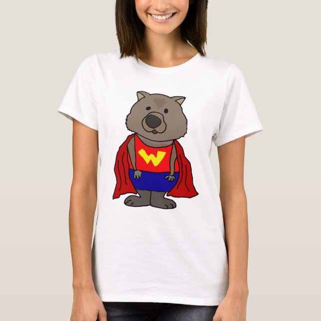 Camiseta Arte engraçada dos desenhos animados do (Frente)