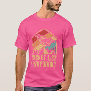 Camiseta Arte Engraçada Para Homens Mulheres Skydiver Sky D