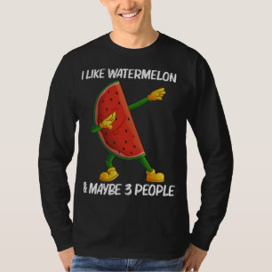 Camiseta Arte Engraçada Por Melancia Para Homens Mulheres M