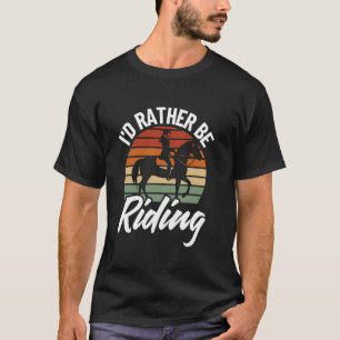 Camiseta Arte Equestre Divertida Para Homens Mulheres Caval
