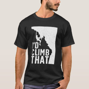 Camiseta Arte Escalada Engraçada Para Homens Alpinismo Mulh