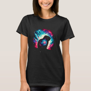 Camiseta Arte Espacial Cósmica Cósmica legal Galáxia Gráfic