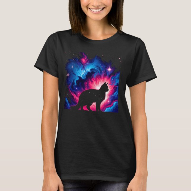 Camiseta Arte Espacial Cósmica Cósmica legal Galáxica (Frente)