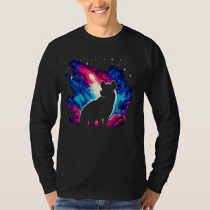 Camiseta Arte Espacial Cósmica legal Hyena Galaxy